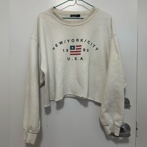 Nasty Gal cropped sweater​